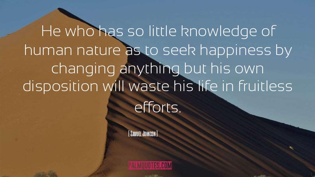 Little Knowledge quotes by Samuel Johnson