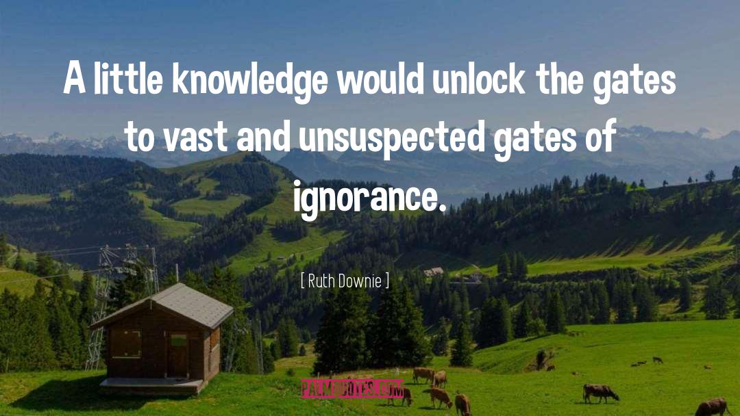 Little Knowledge quotes by Ruth Downie