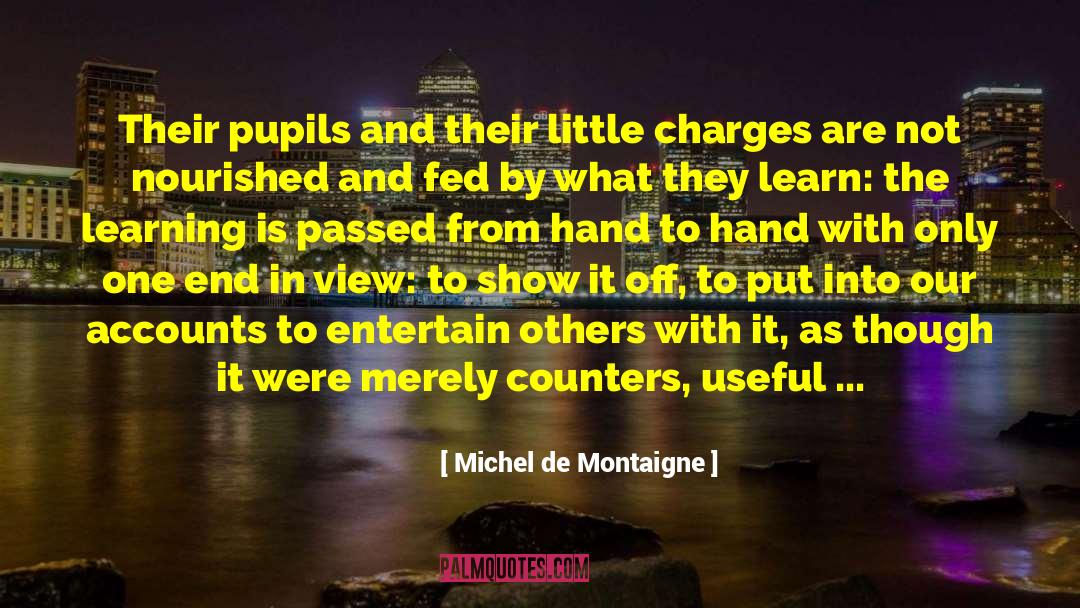 Little Kuriboh quotes by Michel De Montaigne