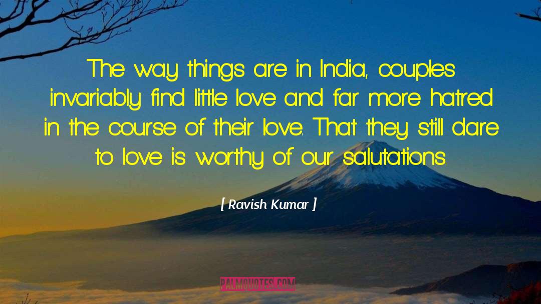 Little Love quotes by Ravish Kumar