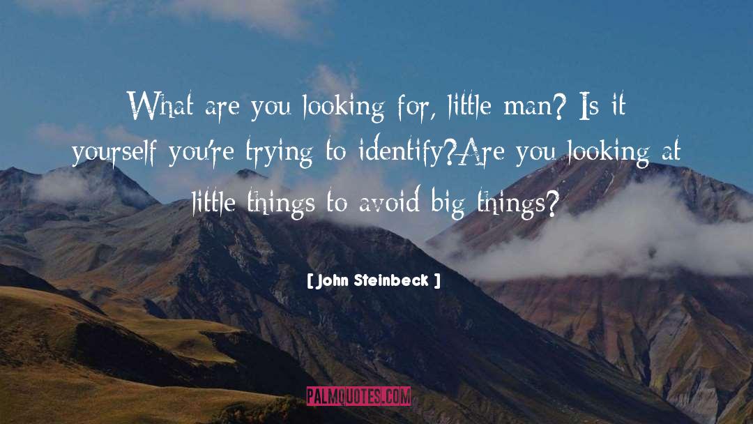 Little Man quotes by John Steinbeck