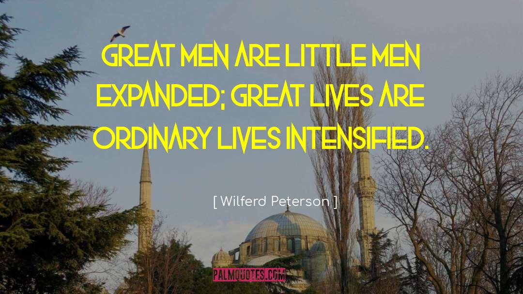 Little Men quotes by Wilferd Peterson