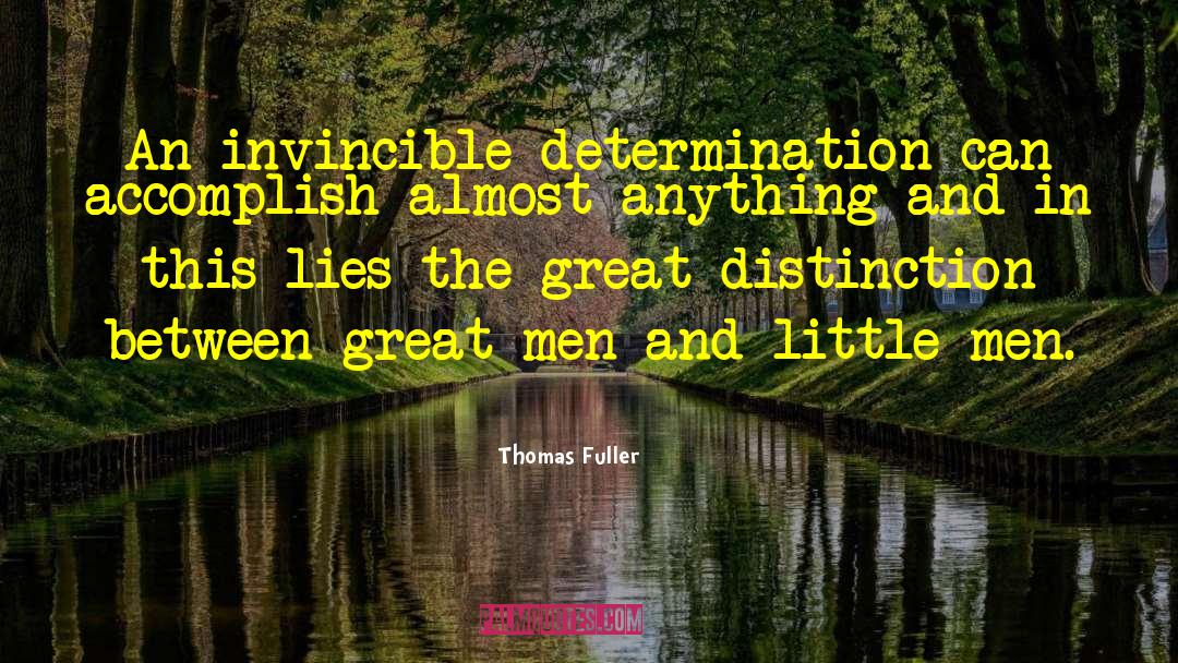 Little Men quotes by Thomas Fuller