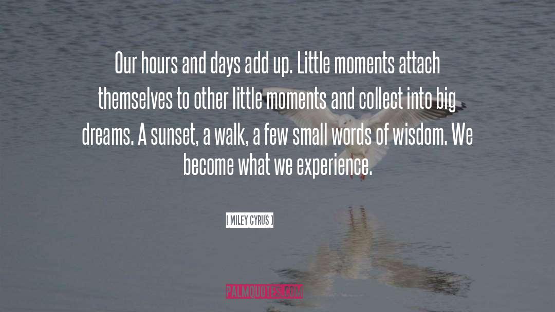 Little Moments quotes by Miley Cyrus