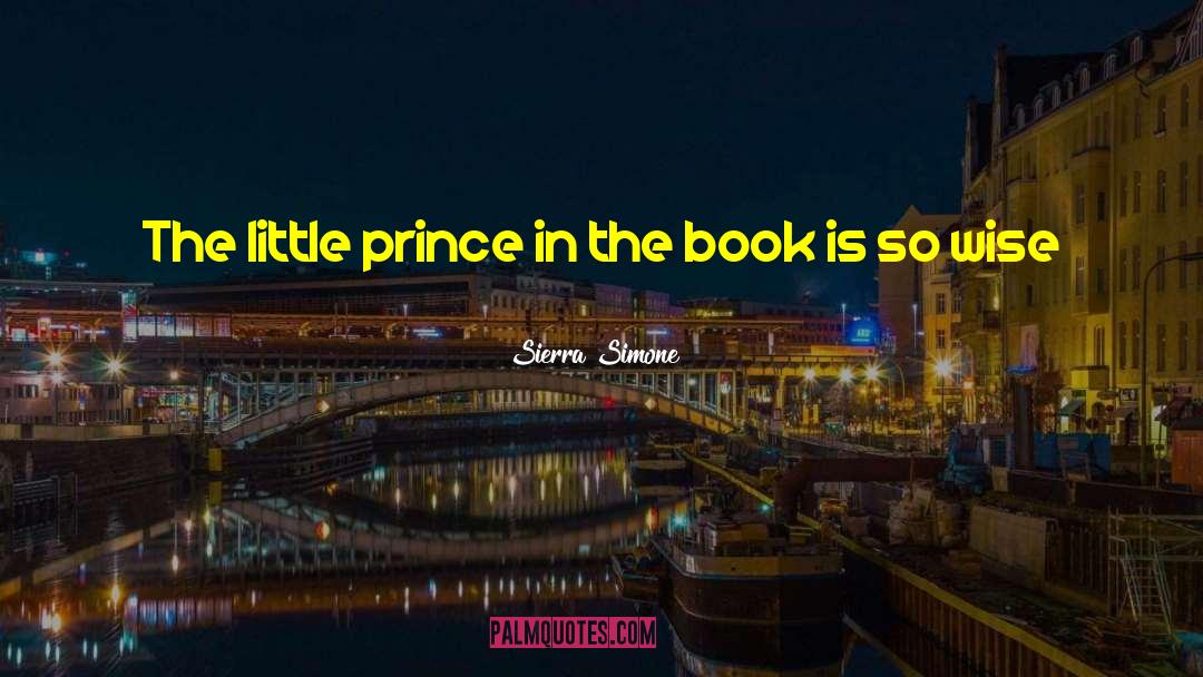 Little Prince quotes by Sierra Simone