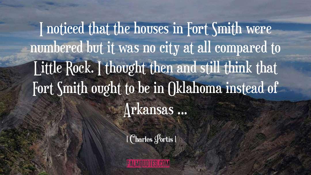 Little Rock quotes by Charles Portis