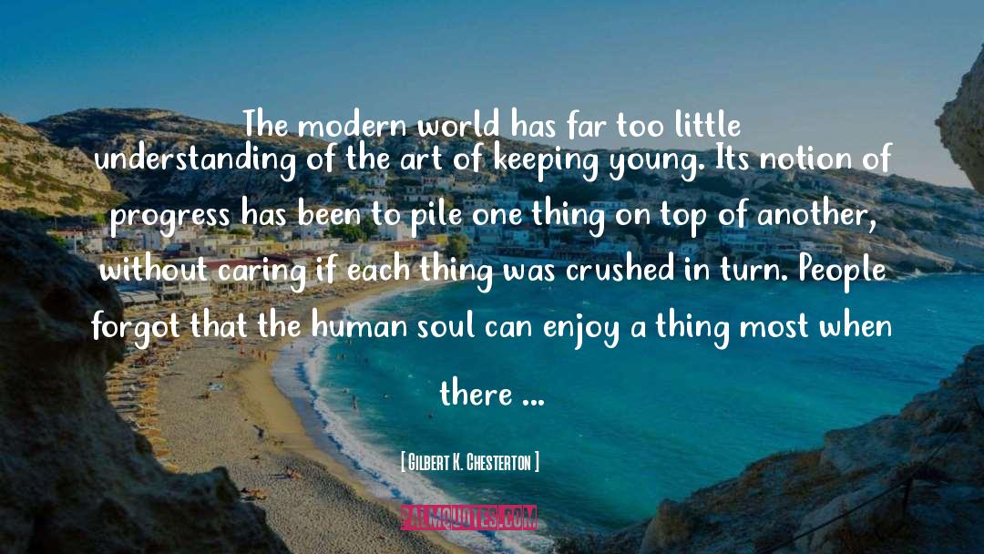 Little Towns quotes by Gilbert K. Chesterton