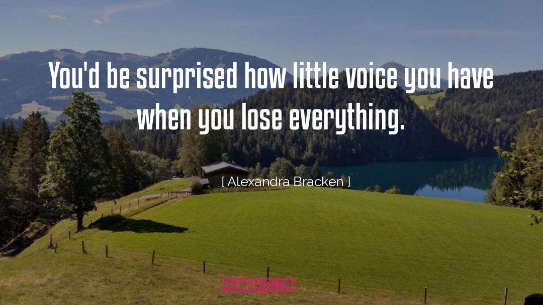 Little Voice quotes by Alexandra Bracken
