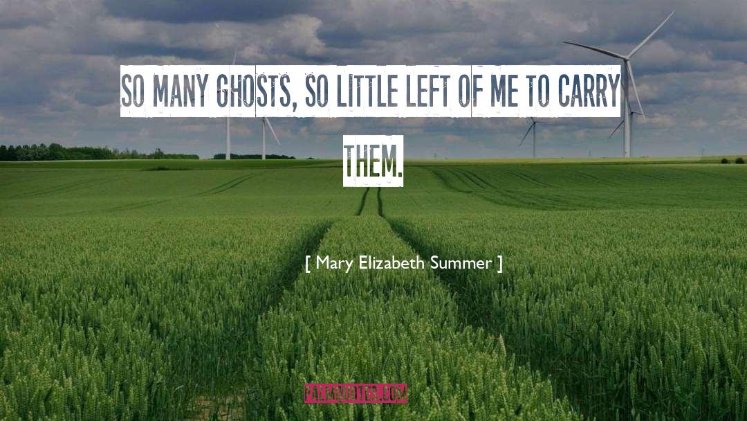 Little Woman quotes by Mary Elizabeth Summer