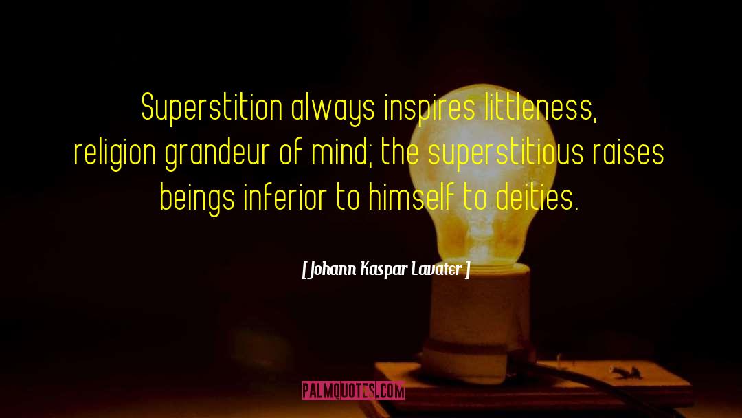 Littleness quotes by Johann Kaspar Lavater