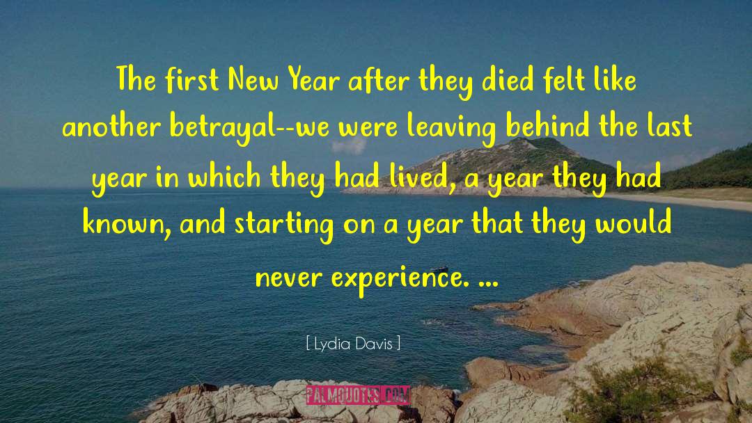 Liturgical Year quotes by Lydia Davis