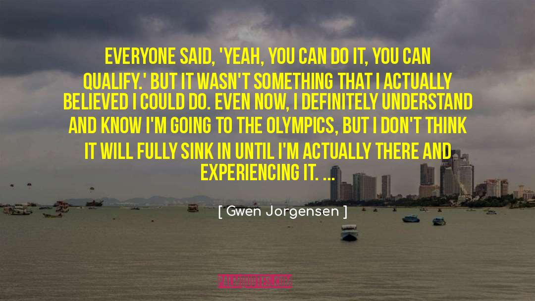 Liukin Olympics quotes by Gwen Jorgensen