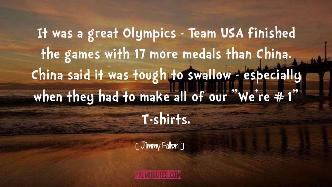 Liukin Olympics quotes by Jimmy Fallon