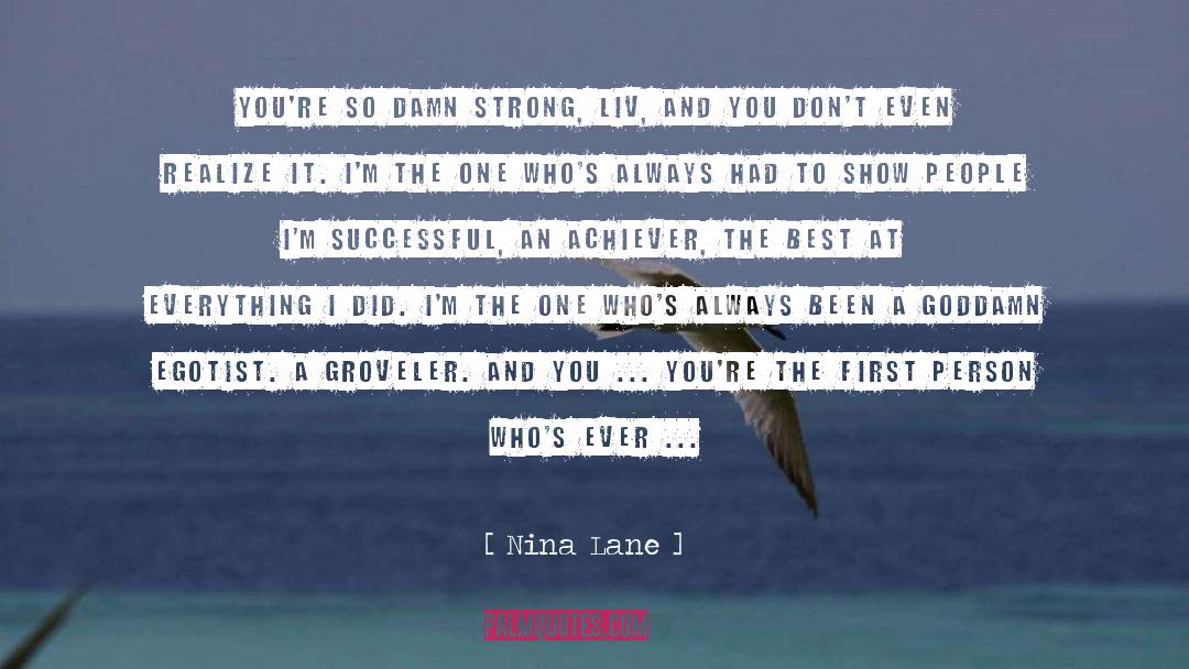Liv quotes by Nina Lane
