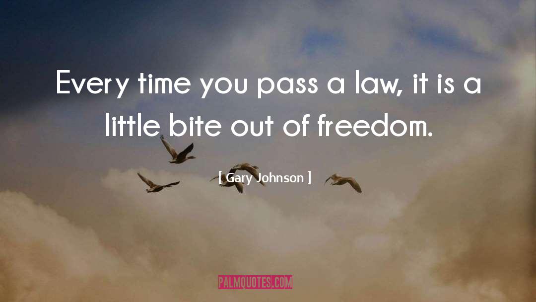 Live A Little quotes by Gary Johnson