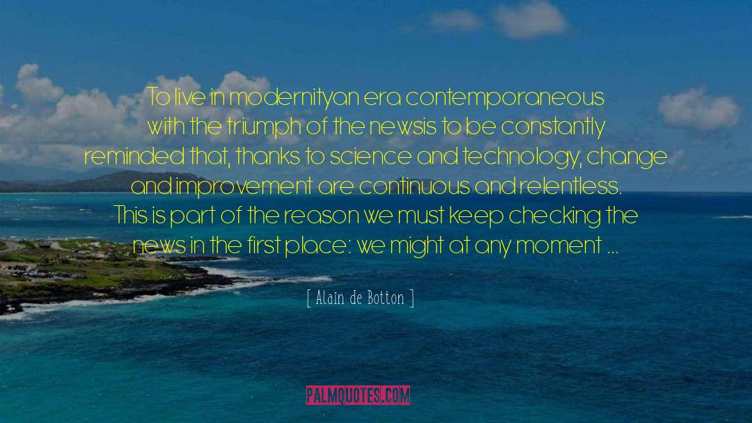 Live Abundantly quotes by Alain De Botton