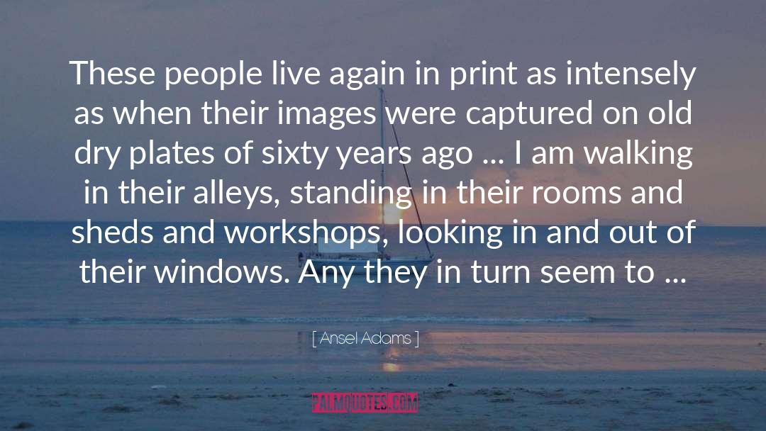 Live Again quotes by Ansel Adams