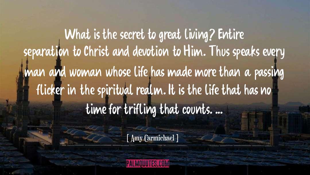 Live And Living quotes by Amy Carmichael