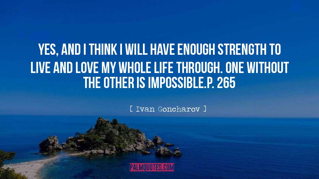 Live And Love quotes by Ivan Goncharov