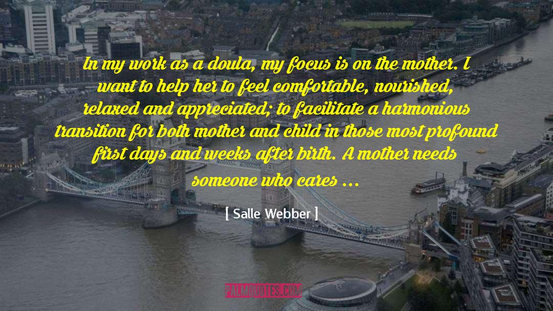 Live And Work quotes by Salle Webber