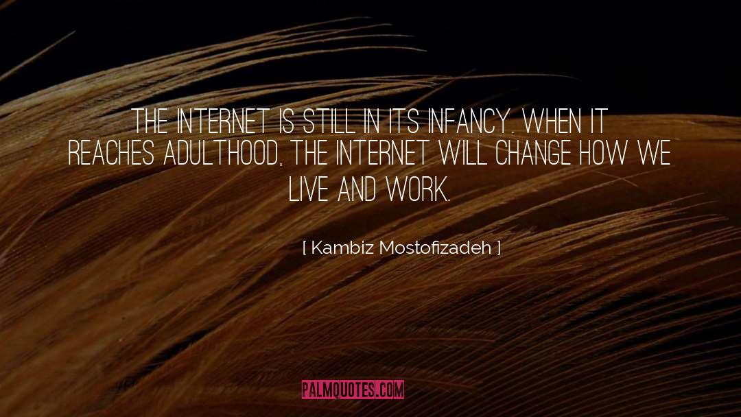 Live And Work quotes by Kambiz Mostofizadeh