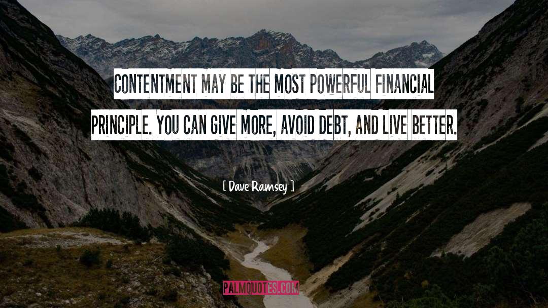 Live Better quotes by Dave Ramsey