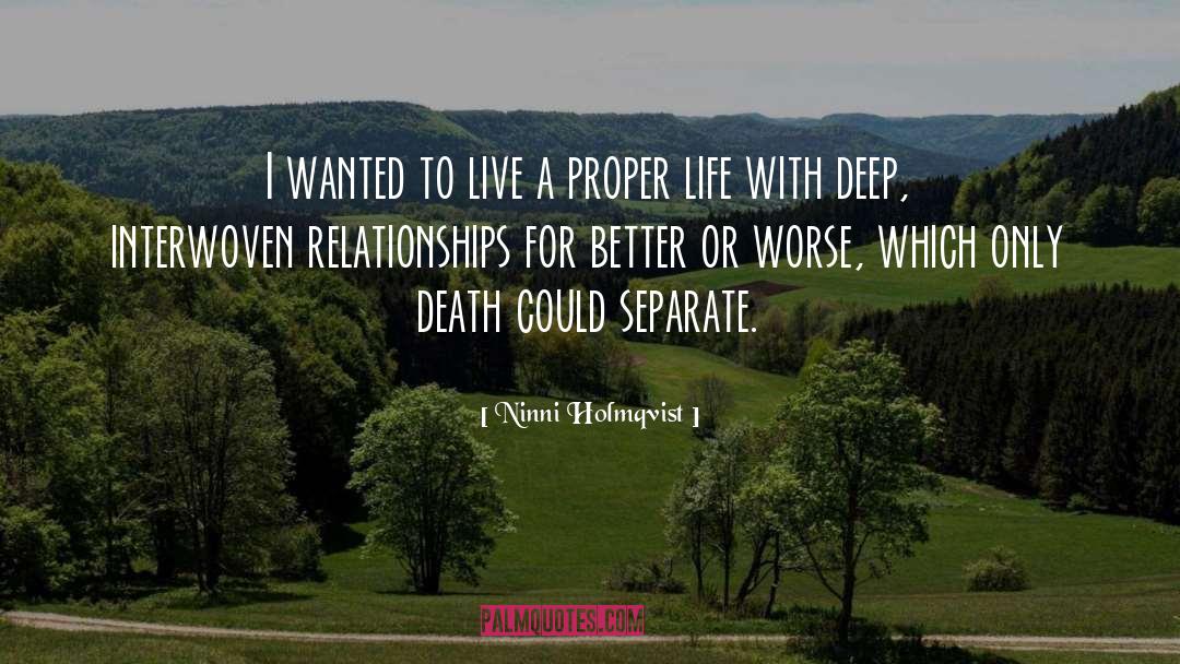 Live For A Legacy quotes by Ninni Holmqvist