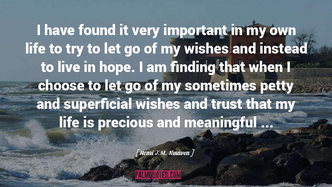 Live For Hope And Dreams quotes by Henri J.M. Nouwen