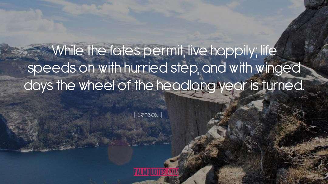Live Happily quotes by Seneca.