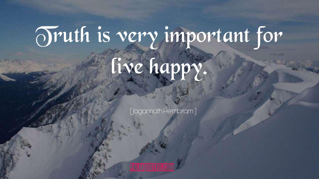 Live Happy quotes by Jagannath Hembram