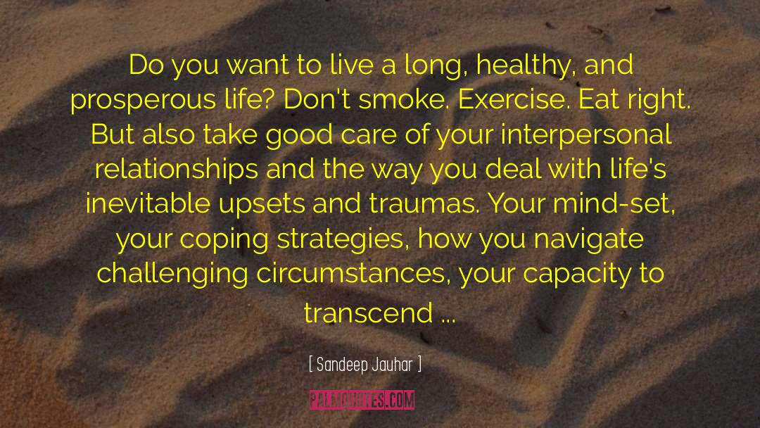 Live Healthy Live Young quotes by Sandeep Jauhar