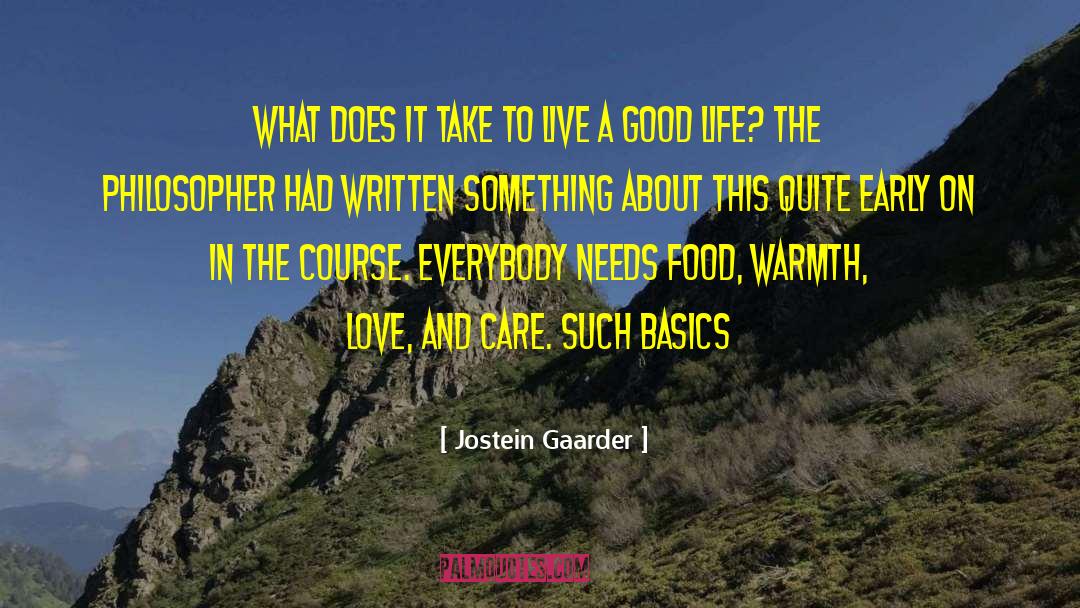 Live In Happiness quotes by Jostein Gaarder