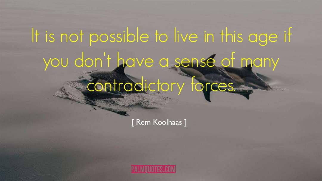 Live In Harmony quotes by Rem Koolhaas