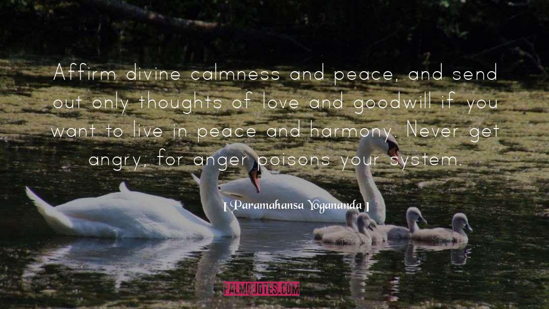 Live In Peace quotes by Paramahansa Yogananda