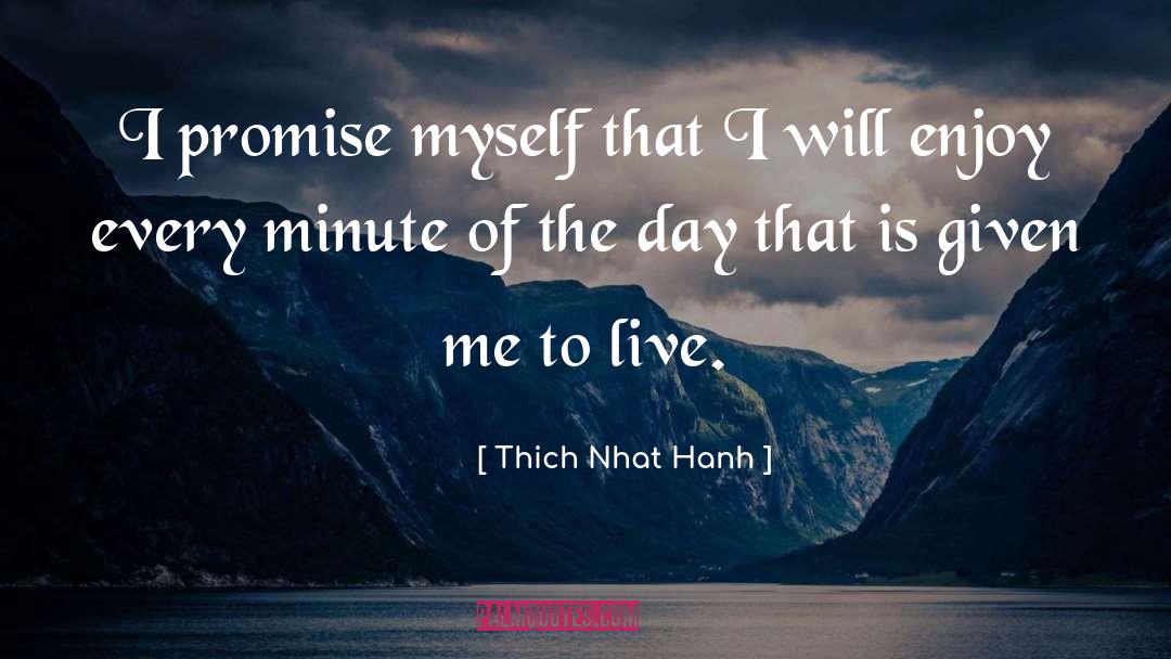 Live In The Moment quotes by Thich Nhat Hanh