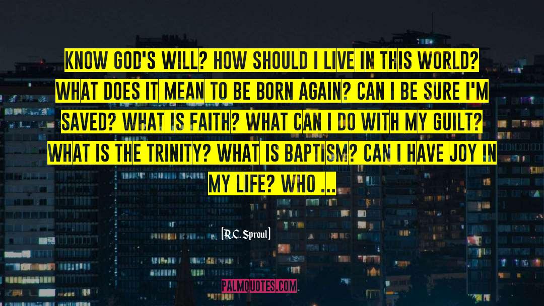 Live In This World quotes by R.C. Sproul