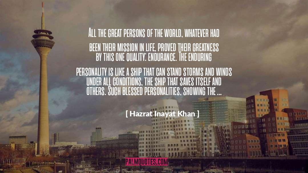 Live In This World quotes by Hazrat Inayat Khan