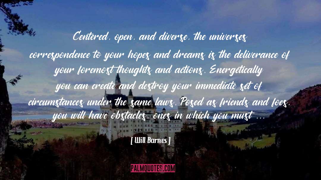 Live In Your Dreams quotes by Will Barnes