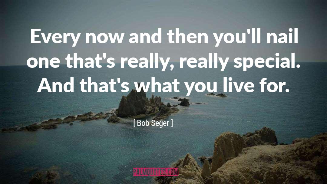 Live Joy quotes by Bob Seger
