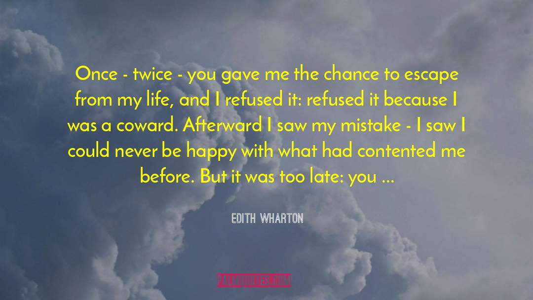 Live Life Happy quotes by Edith Wharton
