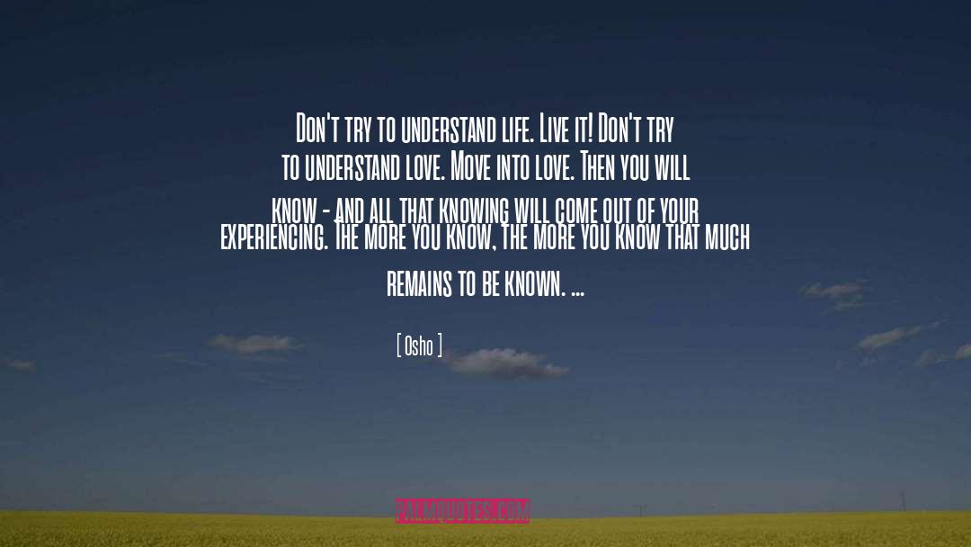 Live Life To The Fullest quotes by Osho