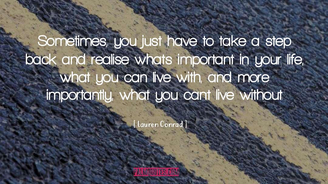 Live Life With God quotes by Lauren Conrad
