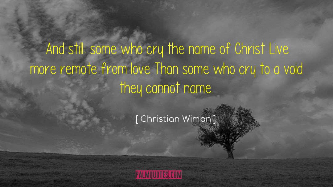 Live More quotes by Christian Wiman
