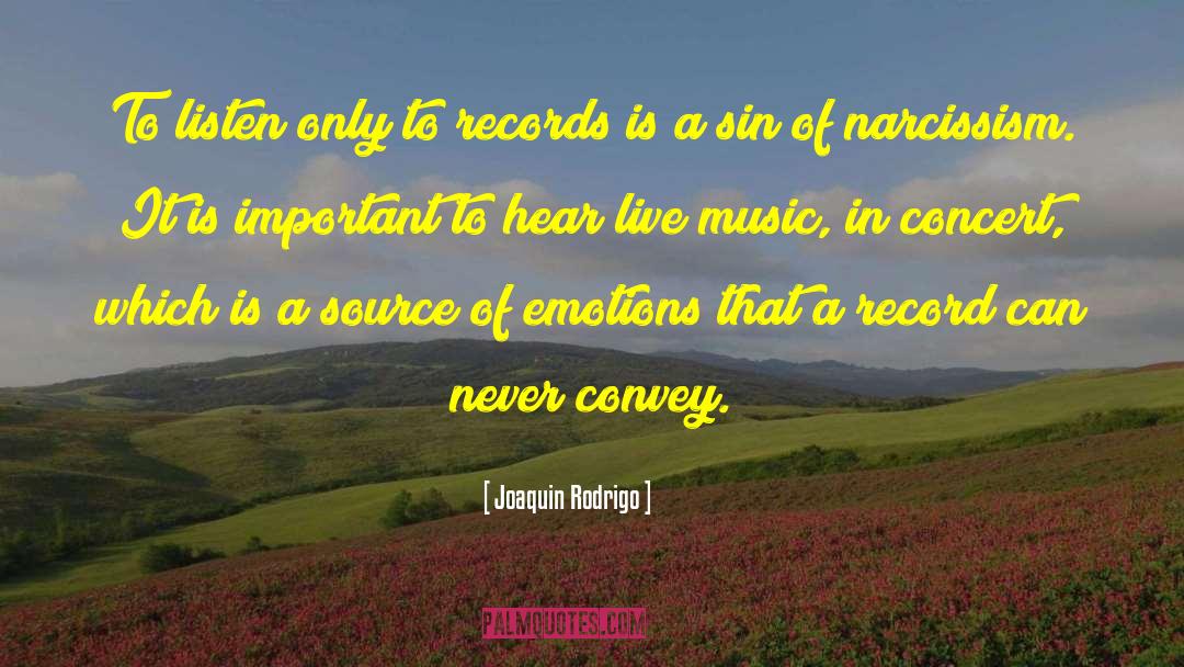 Live Music quotes by Joaquin Rodrigo