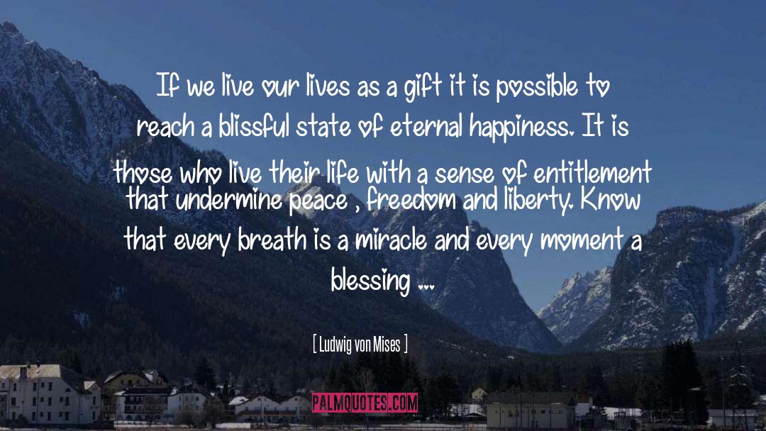 Live Our Lives quotes by Ludwig Von Mises