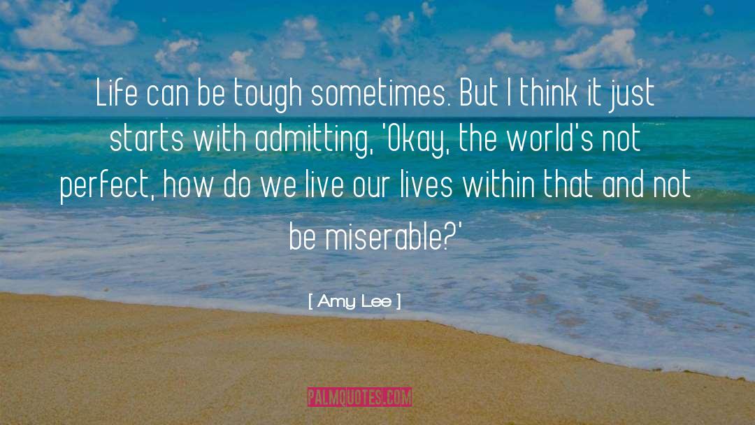 Live Our Lives quotes by Amy Lee