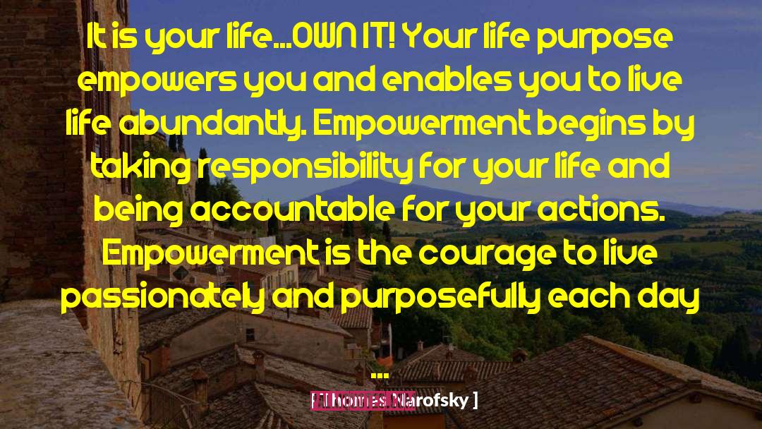 Live Passionately quotes by Thomas Narofsky