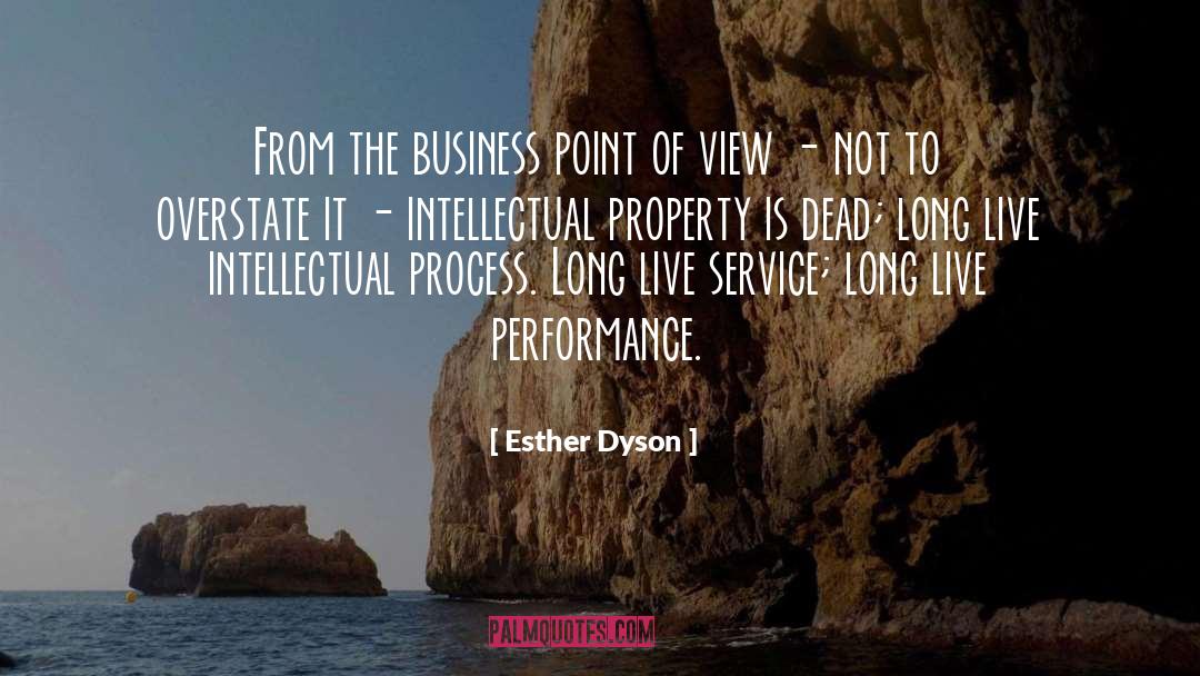 Live Performance quotes by Esther Dyson