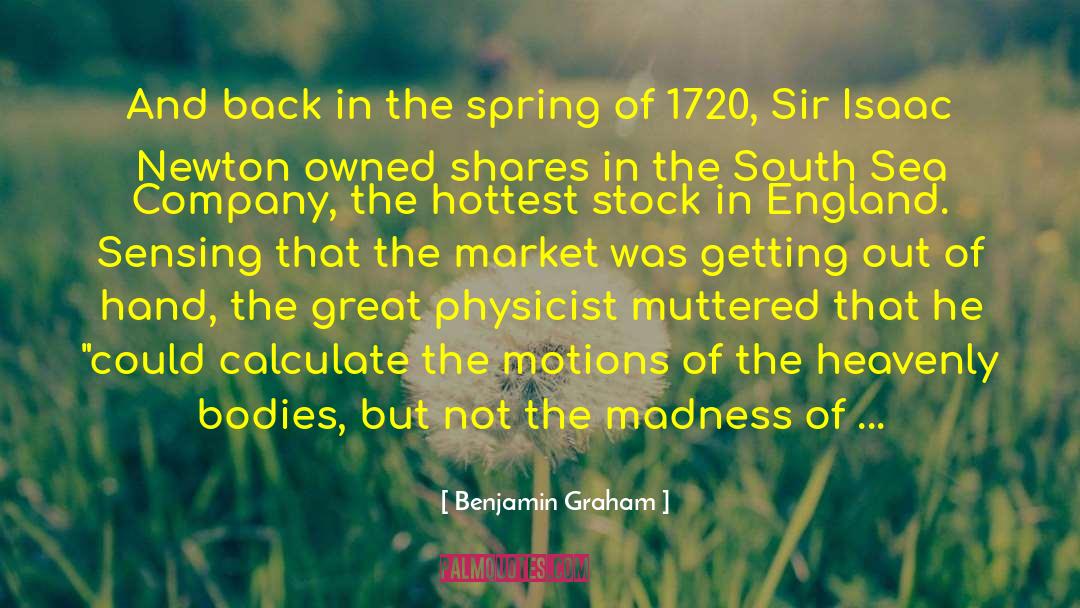 Live Stock Price quotes by Benjamin Graham