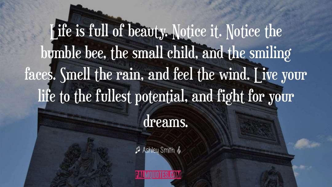 Live The Life Of Your Dreams quotes by Ashley Smith